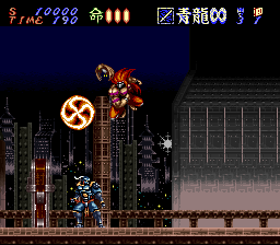 Hagane - The Final Conflict (Europe) In game screenshot